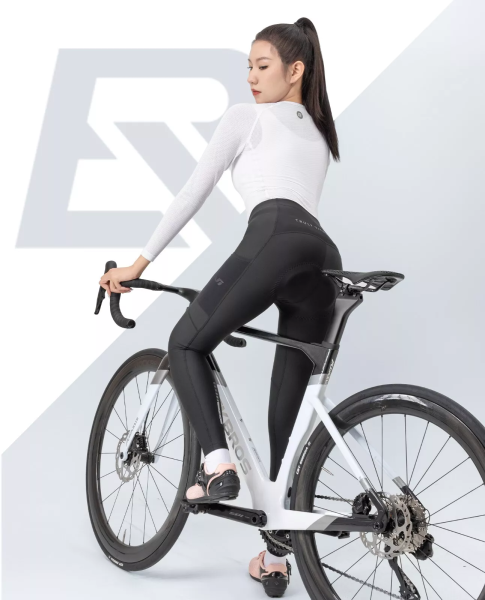 ROCKBROS | TVI Damen Fahrradhose – Gepolsterte Lange Radhose für Herbst/Winter, Sportbekleidung S-XXXL